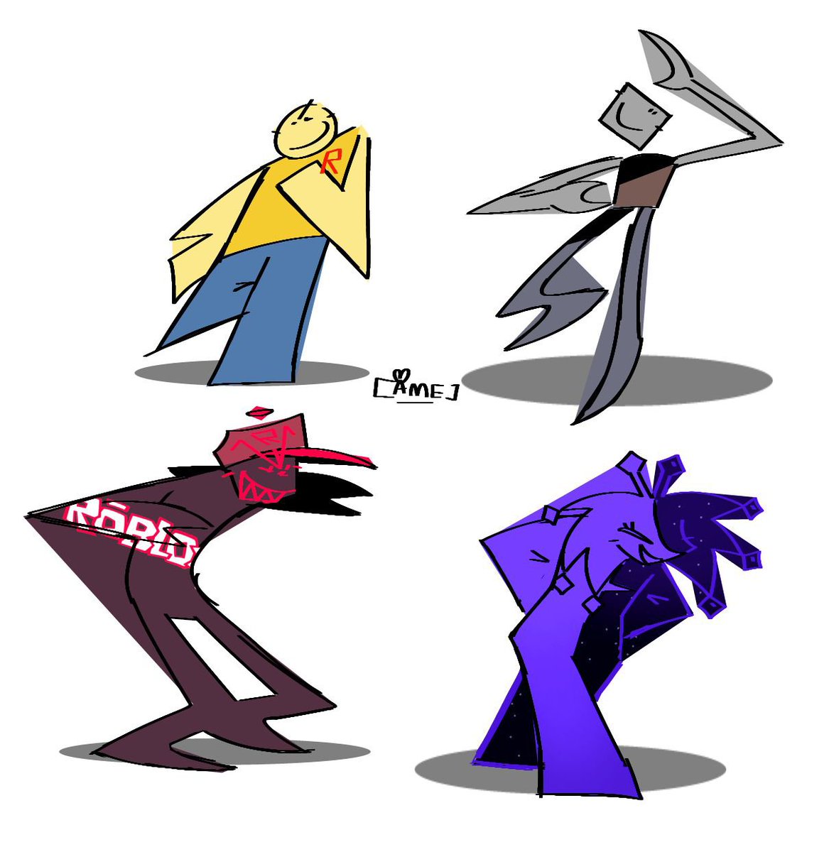 AmeIGuess's tweet photo. HELLO JOHN DOE! Rescripted.

#hellojohndoe #hjd #fnf #art #robloxart #roblox https://t.co/dBp8bGPVtW