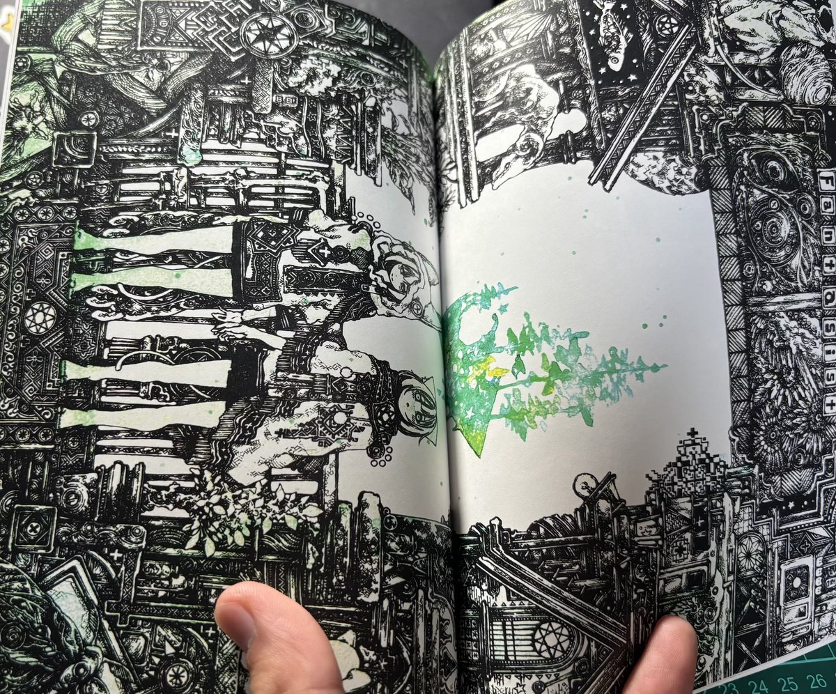 An_kurage4051's tweet photo. 2026年画集『Invasion of Imagination.』 | S.550 #booth_pm https://t.co/2vzVtSHJPJ
新刊画集をBOOTHに追加しました！2026年の作品をまとめたA5サイズ全68ページの画集です！描き下ろしも何枚かあります！ぜひよしなに🙏🐟！ https://t.co/zForVXXuy8