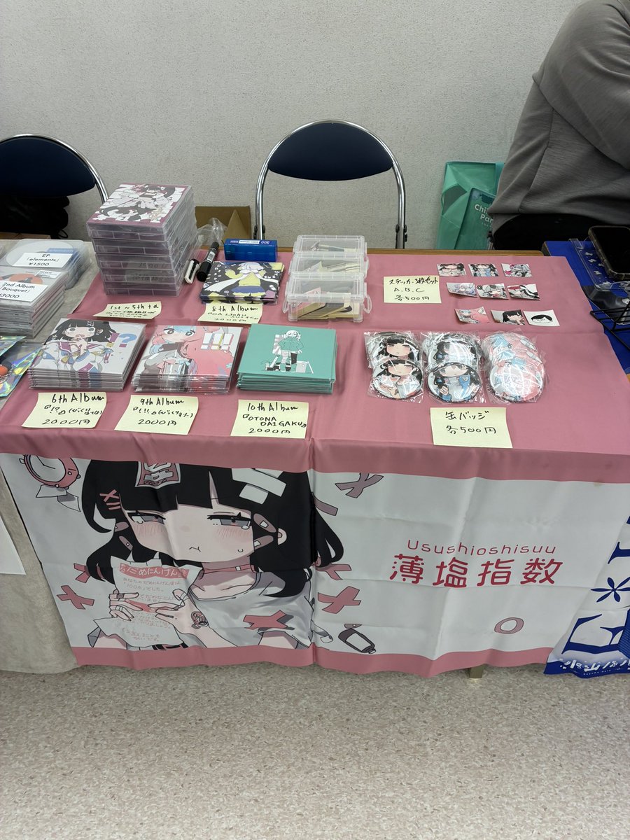 usushioshisuu's tweet photo. #M3秋2026 

V-06b 薄塩指数

タッチ決済とQRコード決済だいたいいけます(電波さえ入れば…) https://t.co/Hq1UWQbpVg
