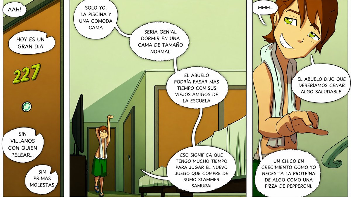 GrimTales0's tweet photo. Ben10 - The Witch With No Name: Capitulo 1: parte 4 2️⃣
Un fancomic basado en la serie animada de Ben 10. inspirado en el episodio Cambio de cara
Creador y autor principal 🎨Fixxxer
#fancomic #fanart #Ben10 #BenTennyson #Charmcaster #GwenTennyson #webcomic #BenxGwen https://t.co/RvVh5Is0xV
