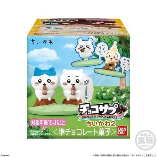 shimapatobu's tweet photo. チョコサプ ちいかわ2（第2弾）取扱い店はどこ？コンビニは？配列や再販売まとめ！フラゲは？イオン、ローソンも！フィギュアは全14種類でシークレットも！

https://t.co/BhbYtTpZsy

#ちいかわ　#チョコサプ #チョコサプちいかわ

1．ちいかわ（パキシパキ）
2．ハチワレ（できあがりッ）
3．うさぎ（ウラ イーハェィ）
4．モモンガ（ぺっちょぺっちょ）
5．くりまんじゅう（禁酒）
6．ラッコ（ハッ!!!）
7．シーサー（まもりま〜す）
8．あのこ（フリ…フリ…）
9．モモンガ＆古本屋（暑くって動けないんだよッ）
10．ちいかわ＆ハチワレ（ボーッ）
11．ちいかわ＆ハチワレ（ホイップ!!）
12．ちいかわ＆ハチワレ＆うさぎ（きのこ）
13．ちいかわ＆ハチワレ＆うさぎ（黒猫）
14．シークレット