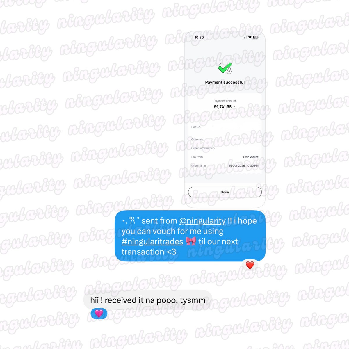 ningularity's tweet photo. 💌 atome to gcash trade  
— ₱1,833 | 5% fee

#ningularitrades ୨୧ *·˚ https://t.co/W799AntxR6