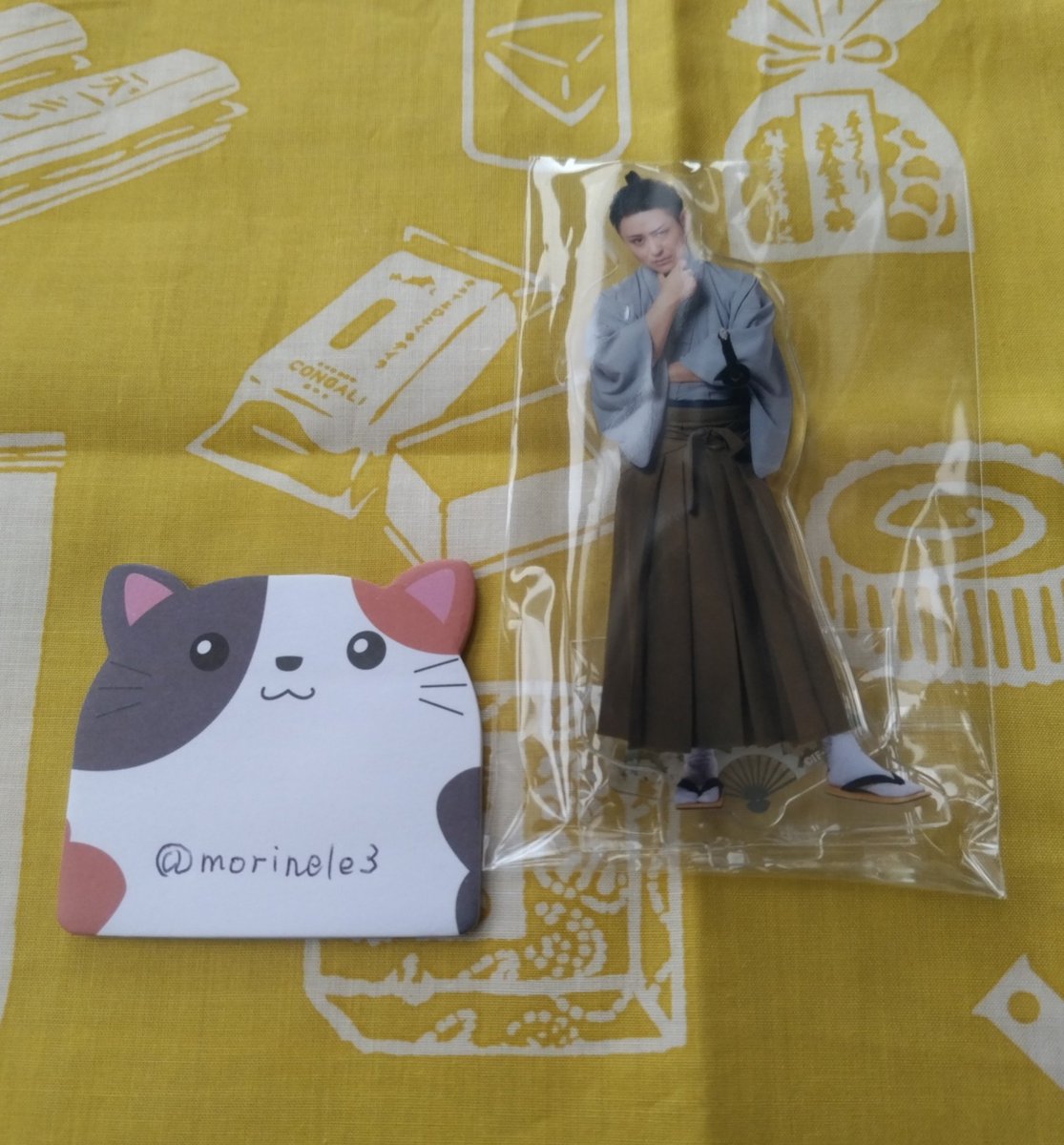 morinele3's tweet photo. 【交換・買取】薄ミュ アクスタ

譲：新見

求：近藤＞定価

コンプのため、近藤さんの買取もゆるく募集させていただきます

25マチソワ前後
会場付近お手渡し
お気軽にお声がけください https://t.co/3FpgY4gwwR