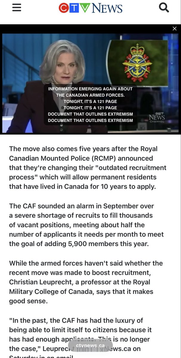 ND87329's tweet photo. @ZeeRevolution1 @FightPoliceTO Oh they can track it … 
They are afraid to report based on Canadian or non-Canadian in the military because you will see it goes back to 2014 and that a scary amount of foreigners in our military are NES and kept their uniforms and free boots wasting money and security risk. https://t.co/yKzesrnrmo
