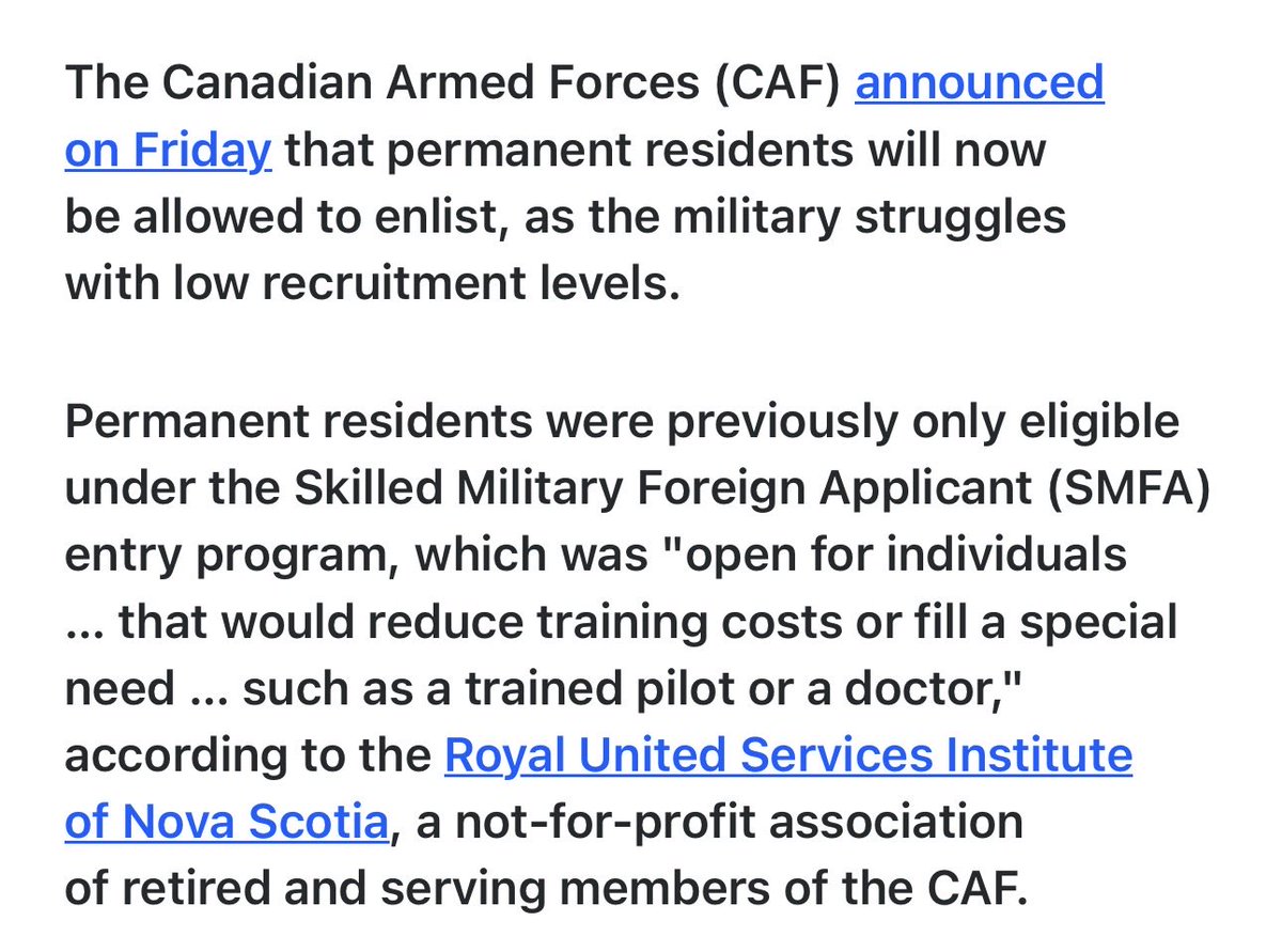 ND87329's tweet photo. @ZeeRevolution1 @FightPoliceTO Oh they can track it … 
They are afraid to report based on Canadian or non-Canadian in the military because you will see it goes back to 2014 and that a scary amount of foreigners in our military are NES and kept their uniforms and free boots wasting money and security risk. https://t.co/yKzesrnrmo