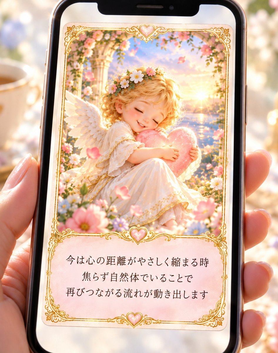anzu_unmei's tweet photo. 《今日のオラクルメッセージ💘︎︎》

相手の中であなたとの
楽しかった記憶が温かく
残っているのかもしれません

今は答えを急がず
笑顔で過ごすことが
恋の追い風になりそうです

#オラクルカード
#復縁
#焦らない

フォロー＆リポストお願いします！

《相談はこちら🧚‍♂️》
https://t.co/aMguKyTiBu https://t.co/CAeqkXrSUN