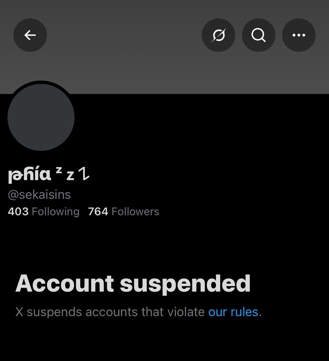 candidsyrup's tweet photo. @sekaisins will forever be stuck at 764 followers😢 https://t.co/J1Namw2QPJ