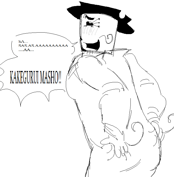 ACID_ONYOU's tweet photo. artful holding his asscheeks to do the KAKEGURUI MASHOOOOO pose https://t.co/pWdmaHqIWw