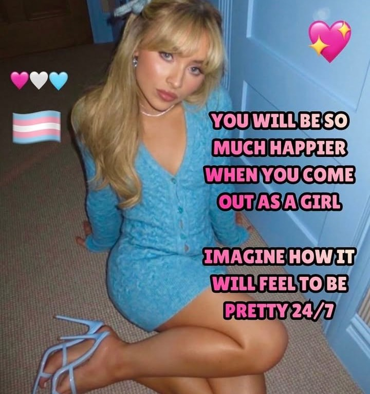 twigirlx's tweet photo. Once you stop pretending to be a boy and you let yourself be girly you'll have so much fun ;) https://t.co/Uv8mWw7s17