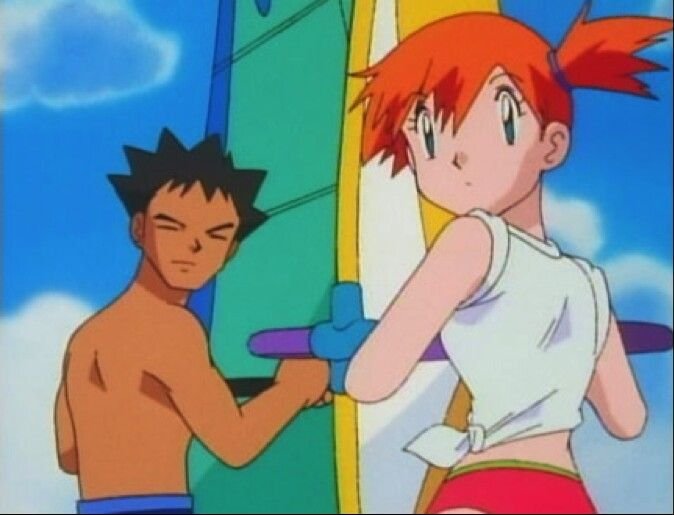 CollectorSelect's tweet photo. Brock &amp; Misty https://t.co/VRIsalQkOM