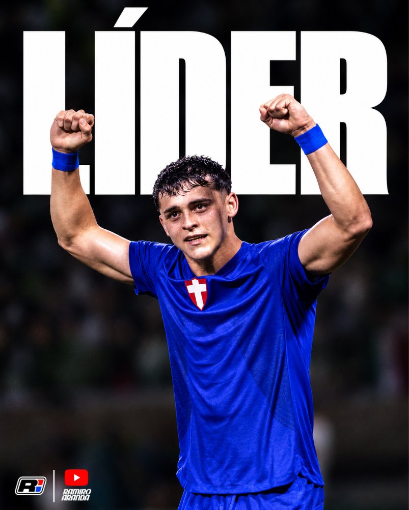 Ramirofutbolpy's tweet photo. 🔝 ¡SOSAS, MAURICIO Y GÓMEZ, LÍDERES EN BRASIL! 🏆

🟢⚪️ El #Palmeiras de los paraguayos se encuentra como líder momentáneo del #Brasileirão 2026.

▶️ El Porco (32) le saca un punto al Flamengo (31), que debe jugar ante el Mineiro dentro de dos días.

⁉️¿Opiniones?
-#RamiroArandafutbolpy 

📸 | Crédito al jugador/fotógrafo