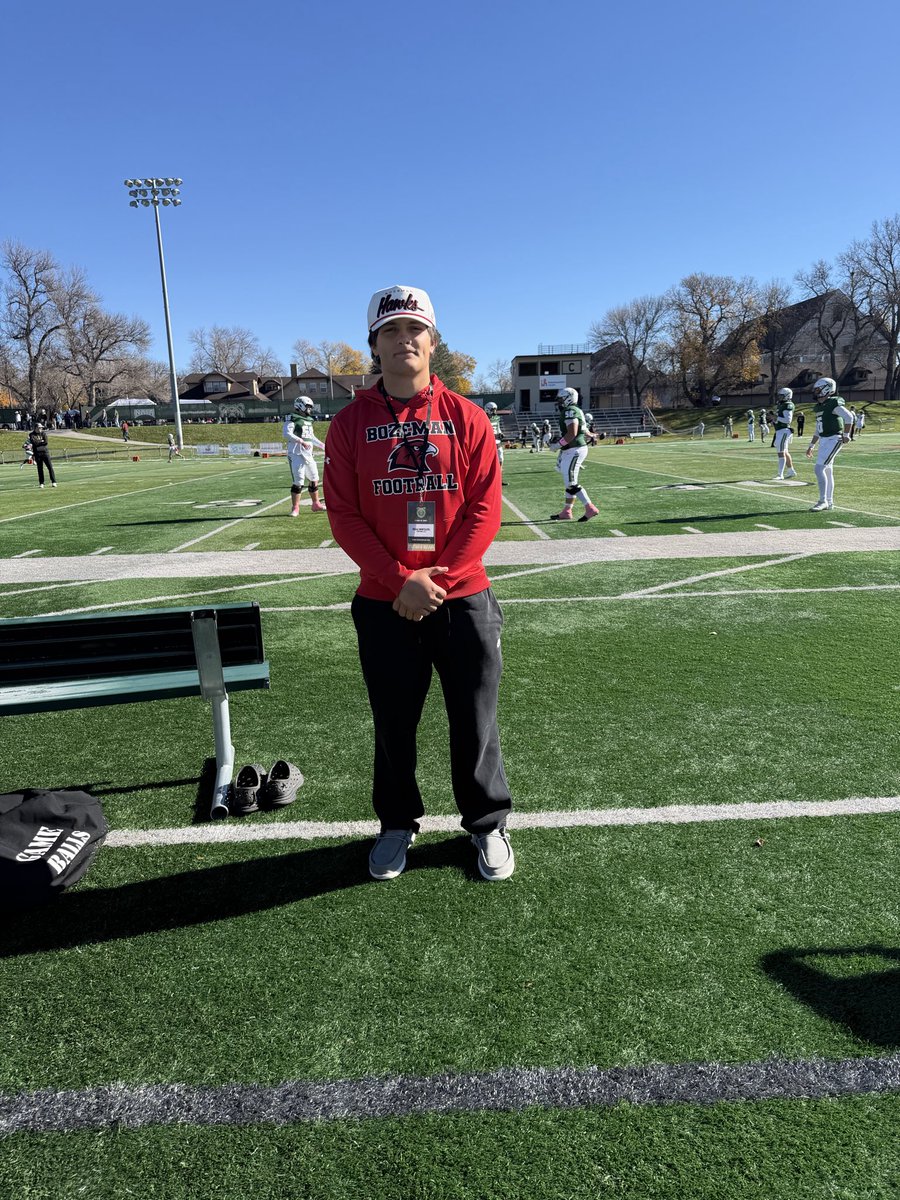 beau_wheel8's tweet photo. Thank you @samfguest for the great Game Day experience!     
@levi_wesche @CoachEdge2020 @hawkfb_bhs @Rocky_Football https://t.co/H5SAegvQqr
