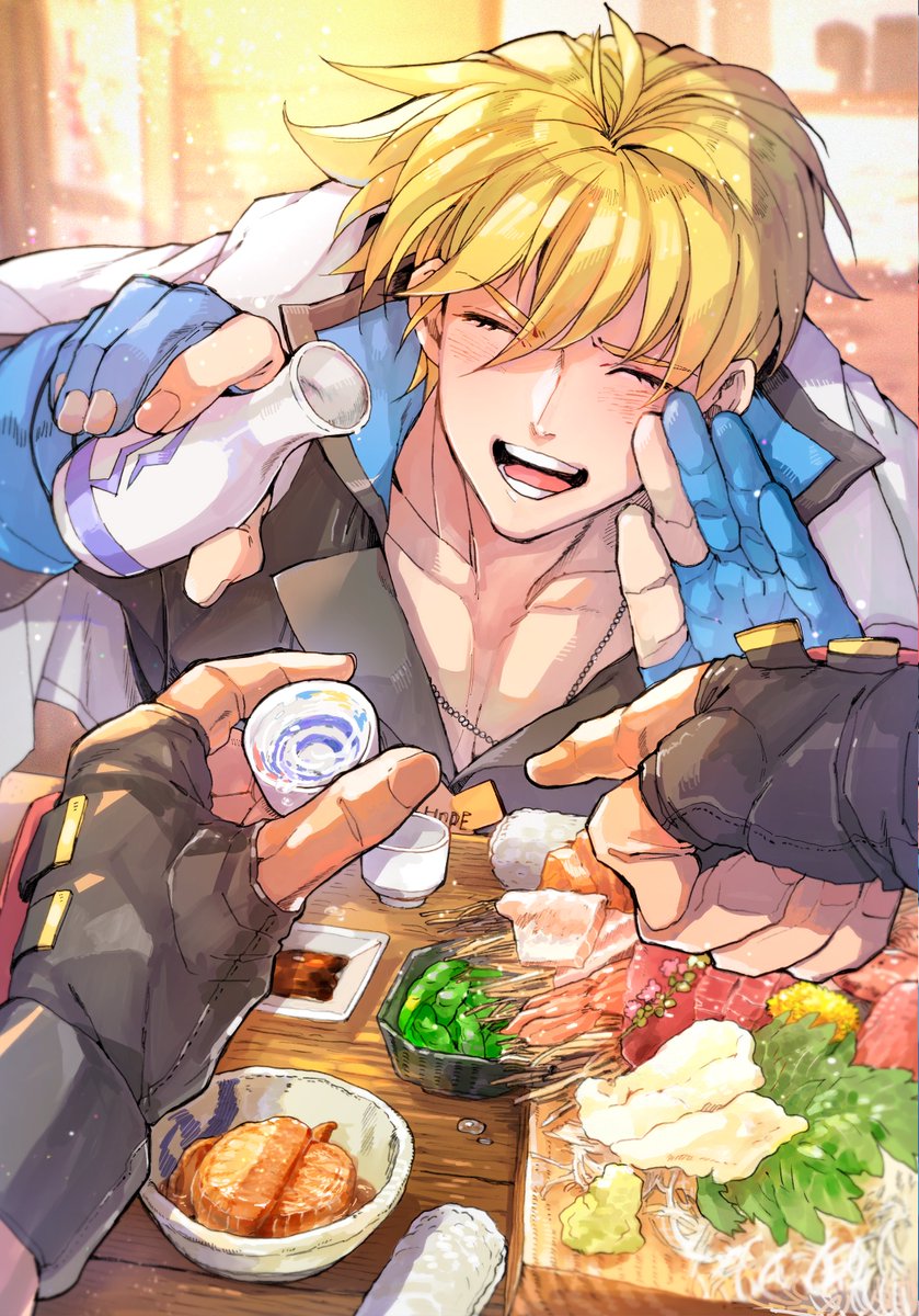1_ssmk's tweet photo. 🍙ギャグ本表紙絵の再投稿 https://t.co/h6rA4QJPdi