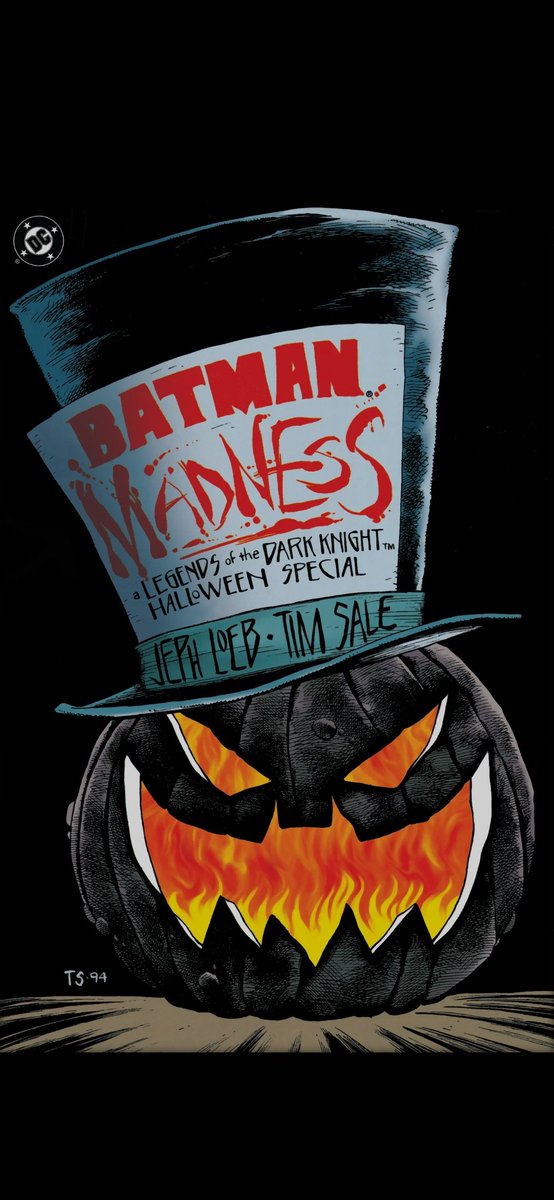 datbookclub's tweet photo. the dark knight has a midnight appointment with terror, when he faces the twisted genius of the mad hatter! https://t.co/mvUQk1tfIT