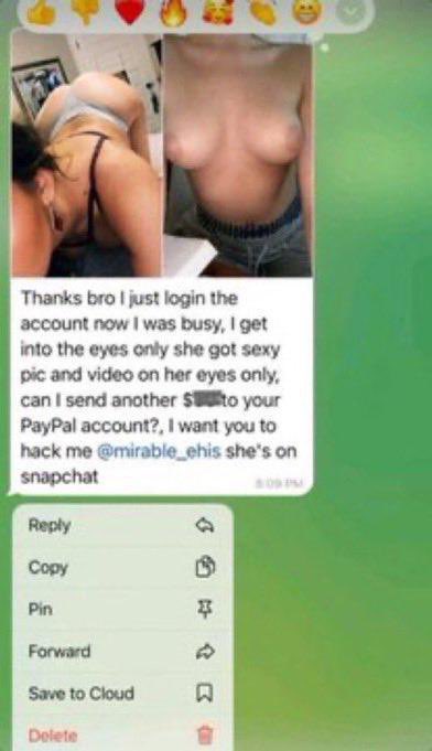 dcash9152's tweet photo. If your partner is really honest or he is cheating on you, get into his DM without his perception! Send a DM now👇

https://t.co/zCTQL4NSLy

#snaphack #snaphackgod #MonkeyApp https://t.co/ZYlEhztAhB