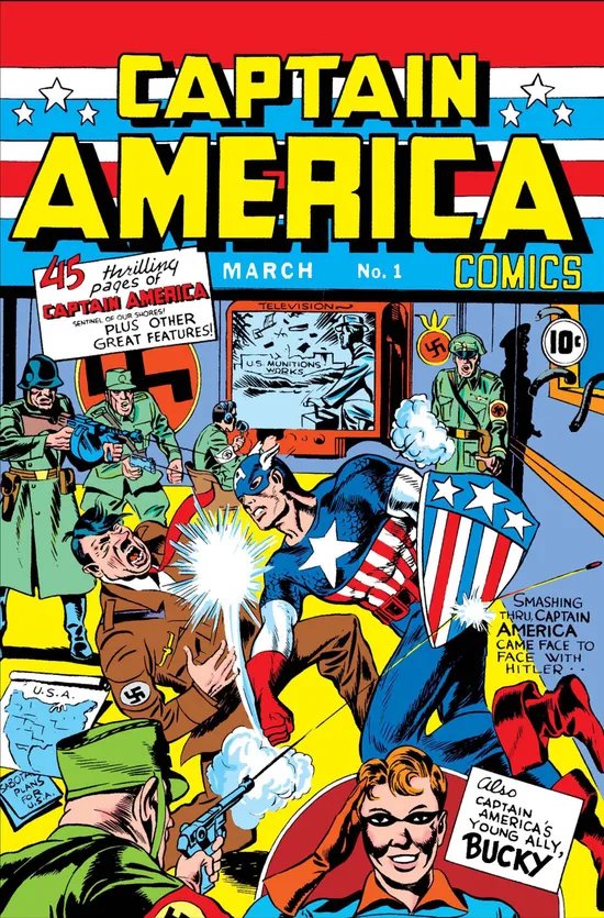 OverSolCreation's tweet photo. @denzel27565 It sucks that Cap was WW2 propaganda and punched a good man who was saving Germany. https://t.co/054VCSz24P