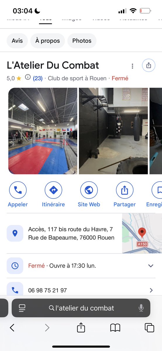 quedureelmgl's tweet photo. @K1000Journalist Son insta et sa salle de sport. https://t.co/S3Gm4FzCC0