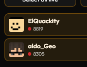 Zharkomg's tweet photo. no es q no se sepa, pero en qsmp tv tmb aparece como elquackity como dato https://t.co/uW8La8uWu4