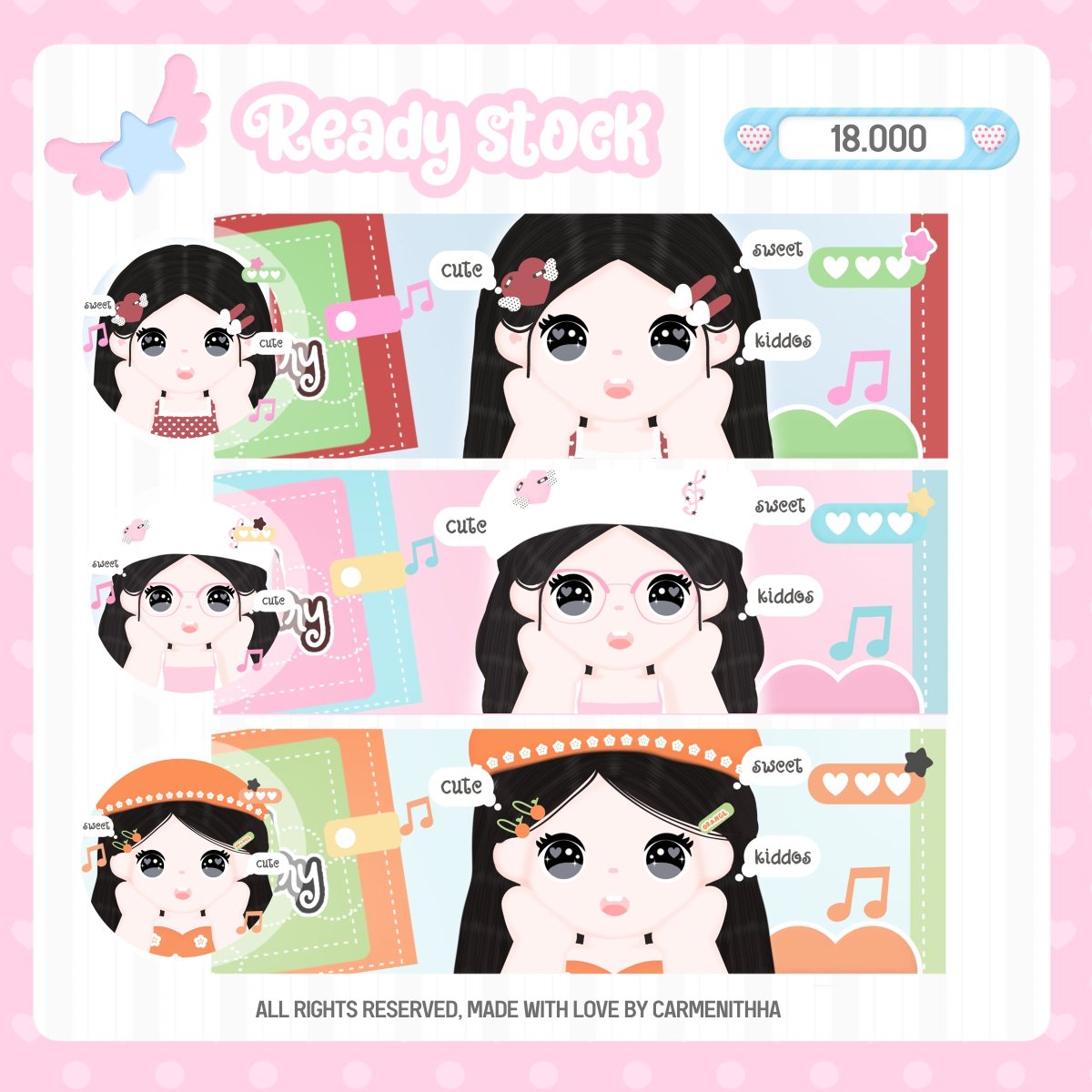 carmenithha's tweet photo. Layout chibi rs #zonauang https://t.co/dWOT7UVQ0l