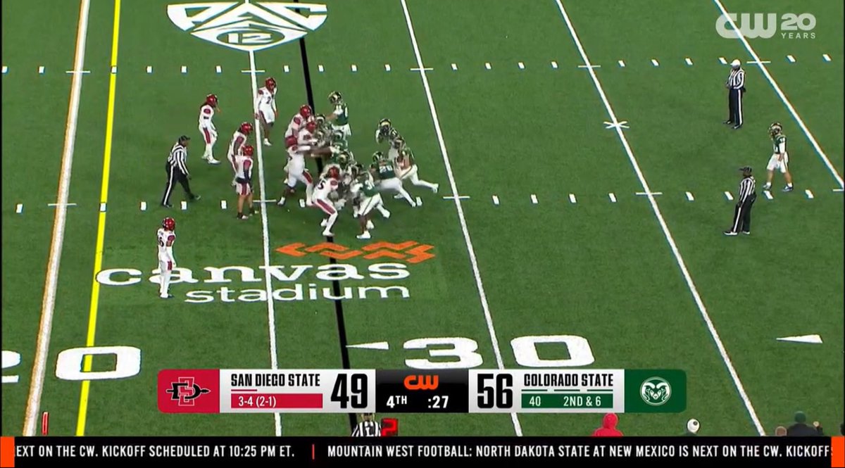 _LiveCFBPortal's tweet photo. Final | @AztecFB 49-56 @CSUFootball. #AztecFAST #CSURams #CollegeFootball https://t.co/ux5guKOs6T