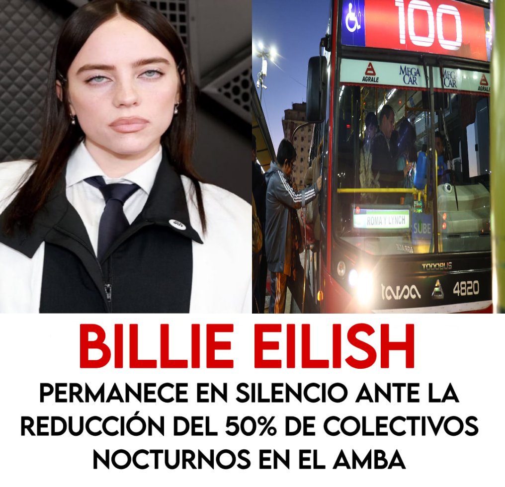 Lcsesqvl's tweet photo. mal ahí billie https://t.co/FOqemnuHRE