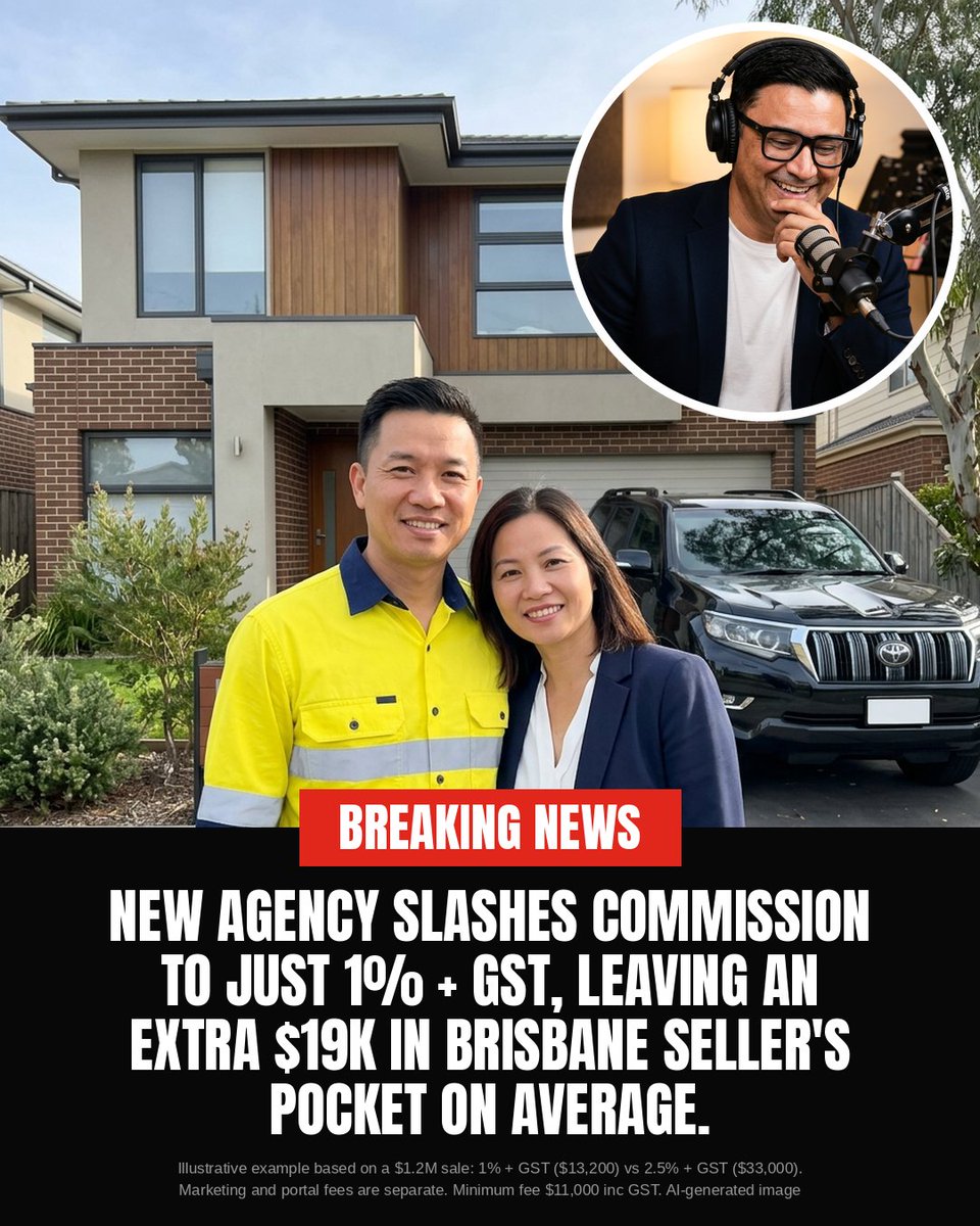 _Agent_Up's tweet photo. Selling your Brisbane home? A licensed agent with 2,000+ sales will do it for 1% + GST.

https://t.co/Ta7sCKhd3w https://t.co/C3Xr314vVS