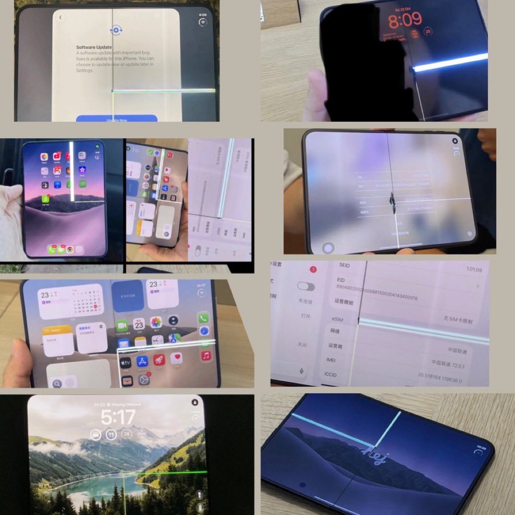 TweetThreadFred's tweet photo. @Saint_n0mad got some bad news for you

The hinge is causing screen failures and the crease is present day one

I’m an iOS maximalist and I can still
Say that’s a stupid design and a huge waste of time and money https://t.co/ZqLkK2yF0s