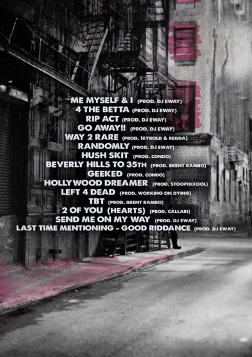 Kurrco's tweet photo. 7 years ago today, LUCKI released 'Days B4 III' 🔥

Favorite track on the album? https://t.co/05D8J40z5b