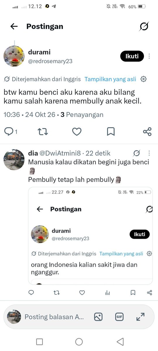 DwiAtmini8's tweet photo. @redhaemster No no ya kk, maafkanlah🗿 https://t.co/NmhrNgxMq4