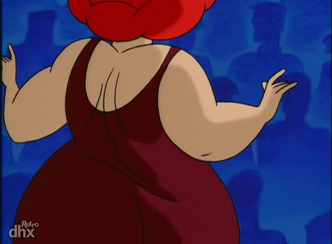 CDelorme283669's tweet photo. #FreakyStories #Cartoon #WG 
In one of my favourite segments of Freaky Stories called Diet Pill
A beauty contestant swells up like a water balloon 💧🎈
due to her diet pills being sponges and drinking a ton of water.
Quit a lovely WG scene😘 https://t.co/jk8LswM5ol