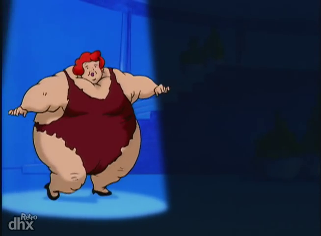 CDelorme283669's tweet photo. #FreakyStories #Cartoon #WG 
In one of my favourite segments of Freaky Stories called Diet Pill
A beauty contestant swells up like a water balloon 💧🎈
due to her diet pills being sponges and drinking a ton of water.
Quit a lovely WG scene😘 https://t.co/jk8LswM5ol