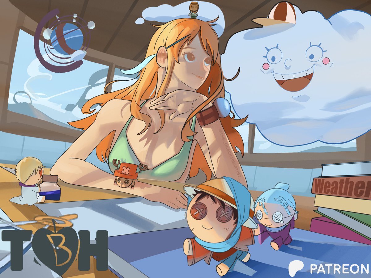 ThBlackHeartist's tweet photo. One piece Nami picture! Did this just before my narrative journey https://t.co/3Za8HjTlnM