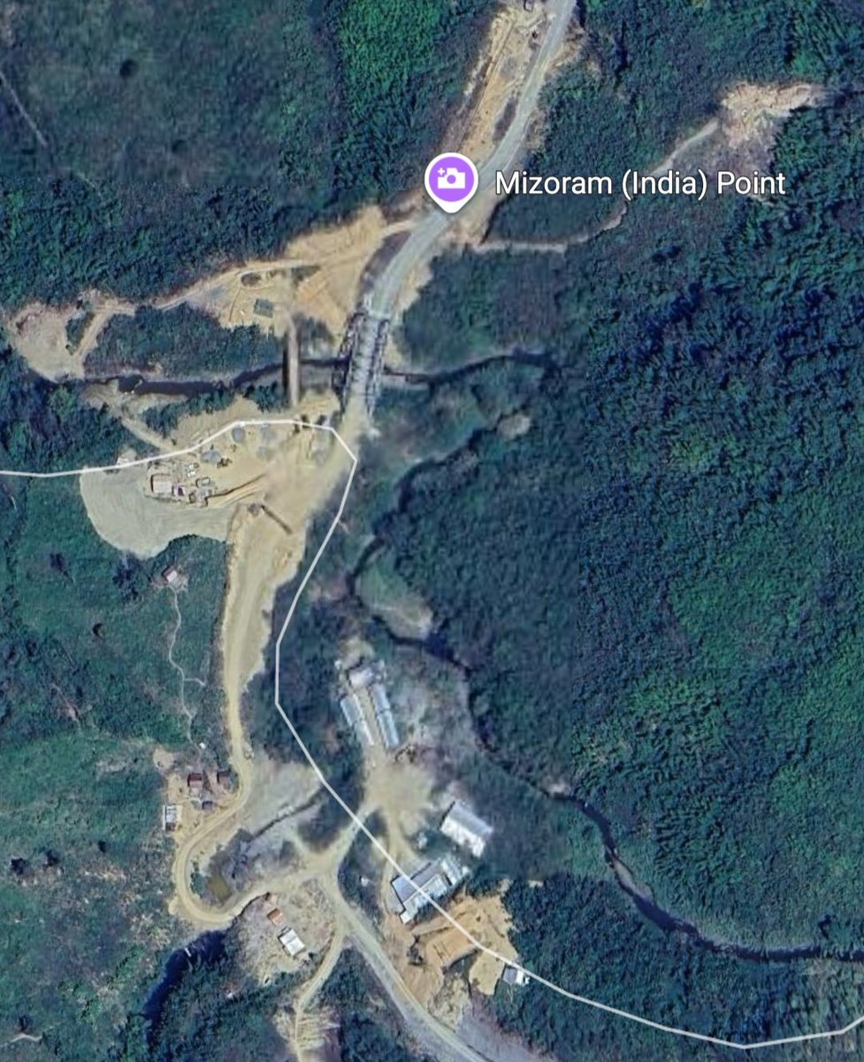 AdithyaKM_'s tweet photo. India 🇮🇳 has to make more pragmatic, risky decisions regarding Myanmar 🇲🇲 imo.
While 🇮🇳 might be engaging with Kachin (KIA) regarding rare earths, the flagship Kaladan project remains stalled:

Kaladan corridor in brief:
- Caego taken from Zorinpui 🇮🇳 to Paletwa 🇲🇲 by road. Cargo shifts to Kaladan river barges. Taken to Sittwe port operated by 🇮🇳.
- Road completed till border. Land cleared in 🇲🇲 stretch but not built. Jetty at Paletwa is ready.

Now the fun part:
- 🇮🇳 border is with Chin state of 🇲🇲
- Paletwa is also in Chin. But Sittwe is in Rakhine state.
- Rakhine focused Arakan Army (AA) currently controls the entire stretch till 🇮🇳 border, including Paletwa & other stretches in Chin areas. Paletwa is now considered by AA to be a district of Arakan state.
- AA offensive has captured all of Rakhine but Sittwe, Chinese port-SEZ Kyaukpyu & the island of Munaung. Their offensive appears to have stalled, mostly.
- AA is interested in legitimacy & has not harmed Kaladan or the Chinese investments.

The main strategic objectives of 🇮🇳 are stability & access to NE states. We don't want the myriad insurgent groups in 🇮🇳 as well as 🇲🇲 to destabilize the area.
However, ground reality also includes:
- Tatmadaw has continued to leverage anti-India groups for its own goals against the resistance.
- Tatmadaw control over 🇲🇲 is not for the benefit of their people & is not necessarily in 🇮🇳 interest either. 🇲🇲 has been troubled for decades thanks to them. 🇮🇳 needs stability across the border here for development & access.
- 🇮🇳 is building a border fence along the 🇲🇲 border & seeking to settle minor disputes. Atleast the need for a fence was realized after decades, phew. FMR can't happen when there's a rather never ending war on the other side.
- Even if the Tatmadaw miraculously gives up, the dozens of EAOs & groups in 🇲🇲 will keep it a very conflict ridden / unstable nation.

What can 🇮🇳 realistically achieve here?
- Fence, being realized
- Strikes against anti-India insurgents, being done on a need basis
- Rare earths, being explored
- Engage with EAOs, being done but can improve more. If 🇨🇳 can have deep ties with 🇲🇲 EAOs along its border, why can't 🇮🇳? Imo Tatmadaw has proven itself uninterested/unable to truly uproot anti-Indian groups. Shouldn't that be the bare minimum expected froma  neighboring "government"? The larger EAOs are not exactly against 🇮🇳, perhaps they will do  better job against these fringe anti-India groups of supported & trusted by 🇮🇳. And they can use that support.
- Kaladan: Now 🇮🇳 has engaged with AA but little progress on the ground. Can 🇮🇳 & AA do something more here? AA offers NE a link to the Bay of Bengal, almost all of it under their control.
- This is not just about Kaladan, access is just one part of our core needs. Development of the border areas in 🇲🇲 also means stability for 🇮🇳. Tatmadaw has been given enough chances. Perhaps we can see if atleast AA, if not other groups, can prove to be better partners. Perhaps realistic decisions regarding the sovereignty of 🇲🇲 or atleast Tatmadaw's monopoly over parts of it can be made.