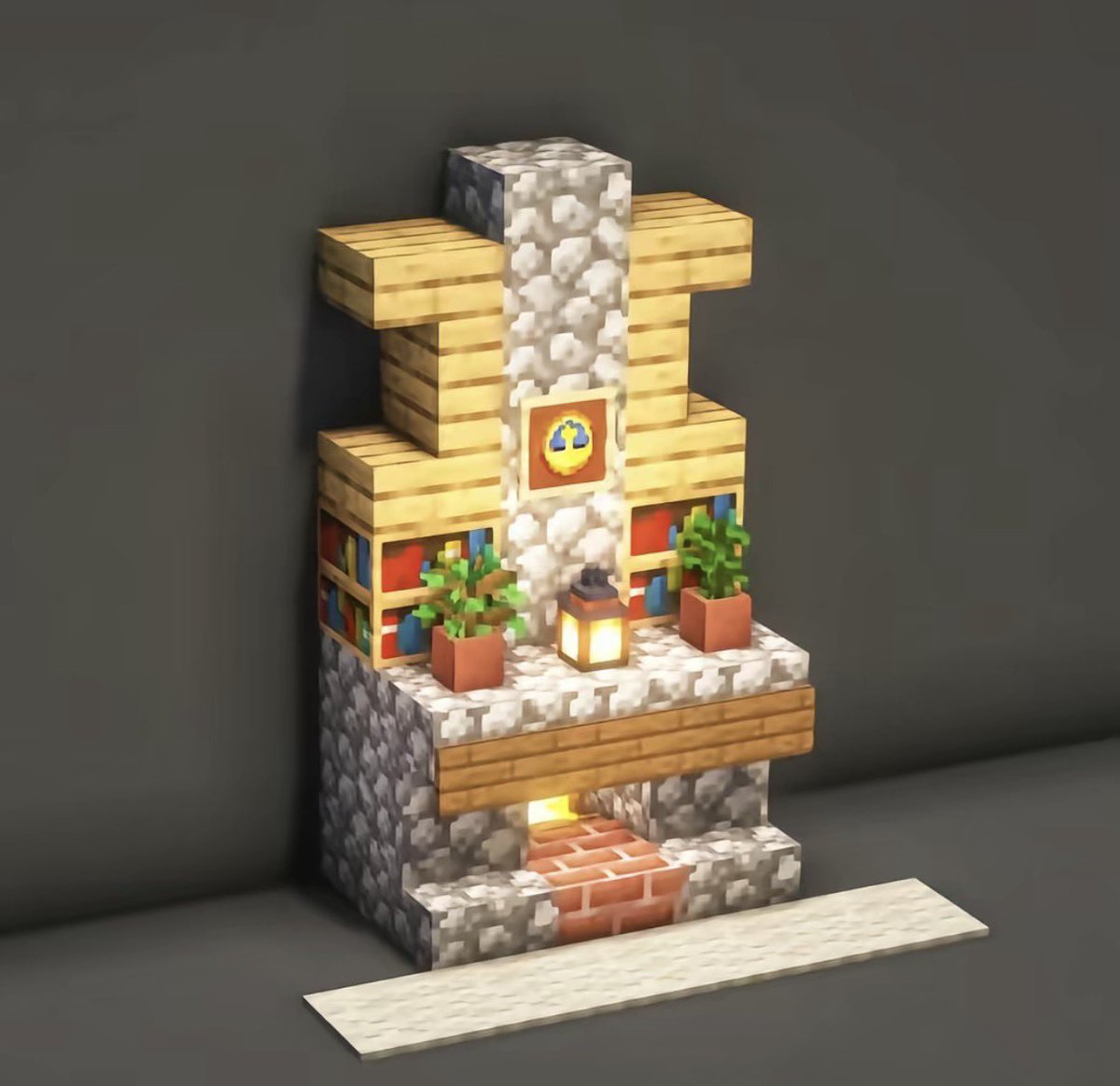 heheisig's tweet photo. Stunning Themed Minecraft Fireplace Designs https://t.co/43C7nNbtVQ