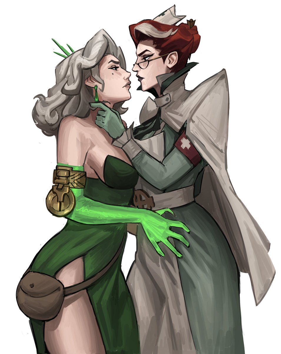 viviancore_'s tweet photo. toxic middle-aged yuri #deadlock https://t.co/D6mitosbhb