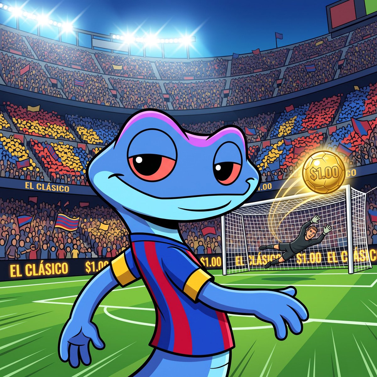 XiangWei53929's tweet photo. Curling a golazo top bins in the legendary El Clasico!

Chipping it effortlessly straight to snek:native One Dollar.

In $SNEK we trust. Taiwan SOD joins https://t.co/WImoyeQciT to score!
#SNEK #CARDANO https://t.co/0HwSNZaPJb