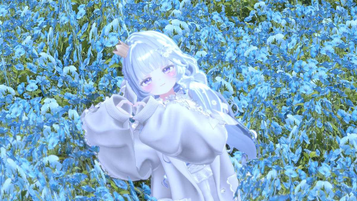 akkun_jp_vrc's tweet photo. お花畑
#VRchat
#Milfy3D https://t.co/giQWrTM9ei