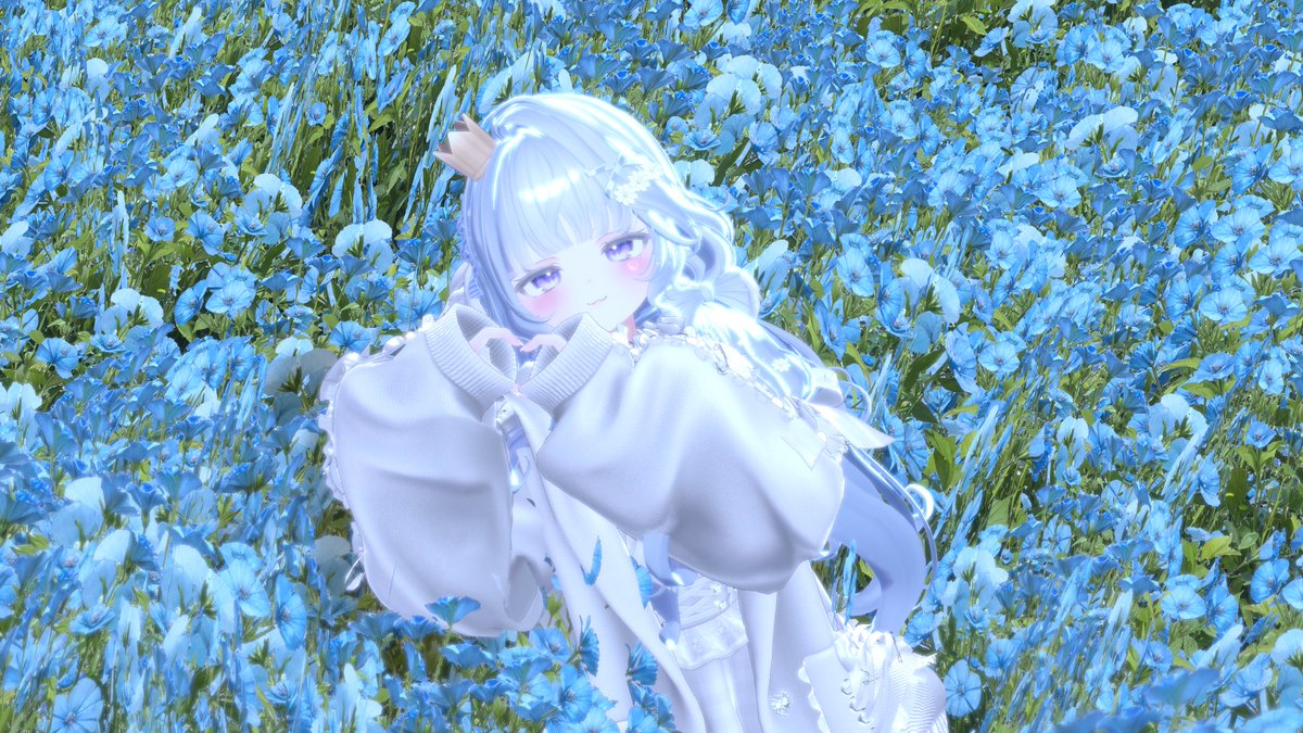 akkun_jp_vrc's tweet photo. お花畑
#VRchat
#Milfy3D https://t.co/giQWrTM9ei