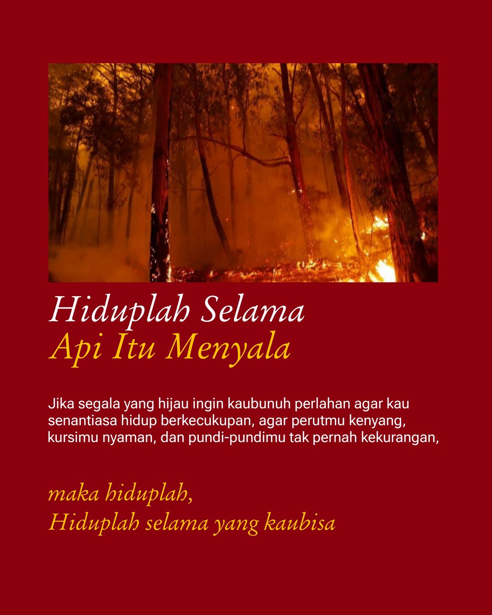 canesvenarici's tweet photo. Aku tak lagi mendoakan kematian Tuan

versi pendek dan visual dari tulisan di medium dengan judul serupa https://t.co/8BfSdnW5n0
