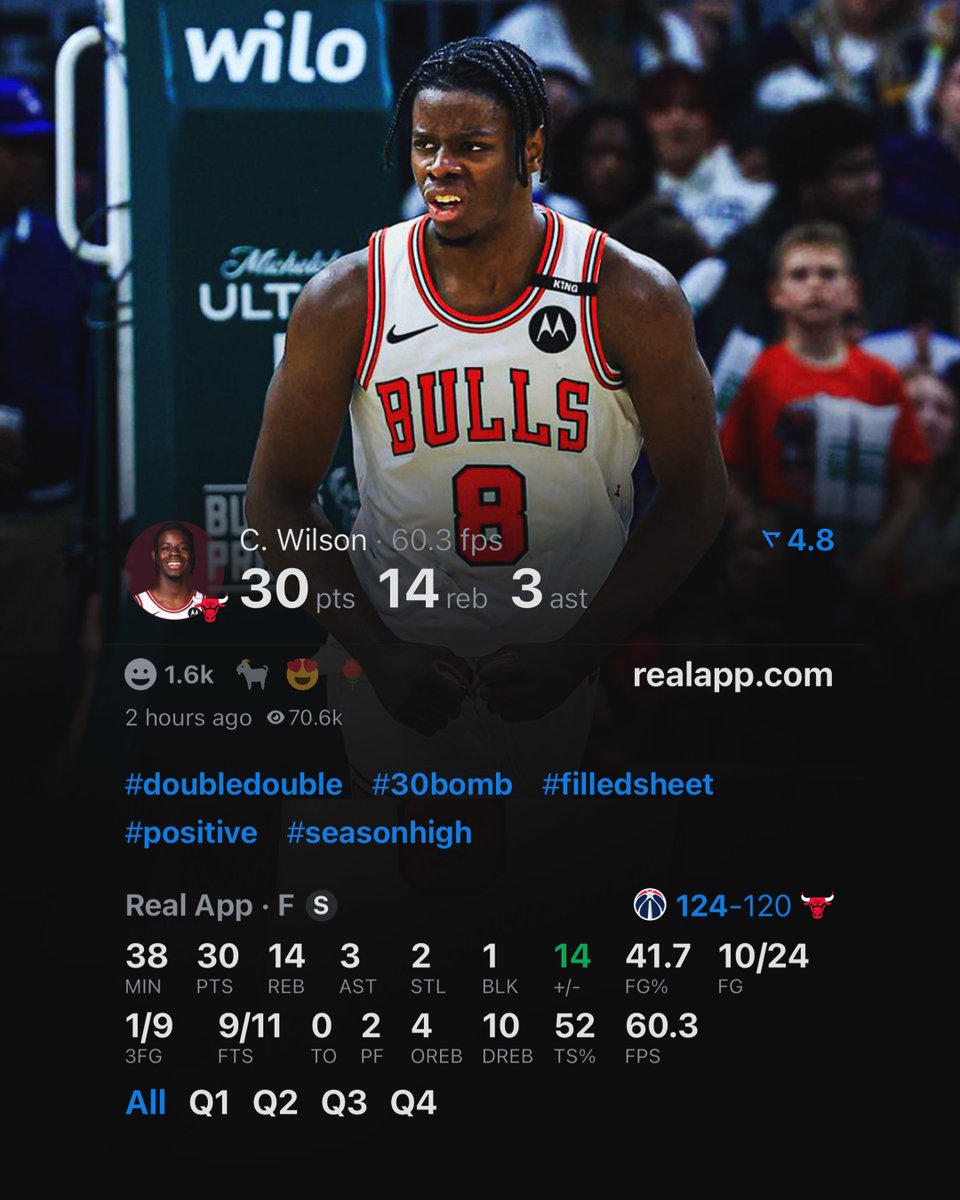 LegionHoops's tweet photo. Caleb Wilson has arrived:

30 points
14 rebounds
2 steals
0 turnovers

Man, this rookie class is so special. (via @realapp) https://t.co/FXcQjsjkcU