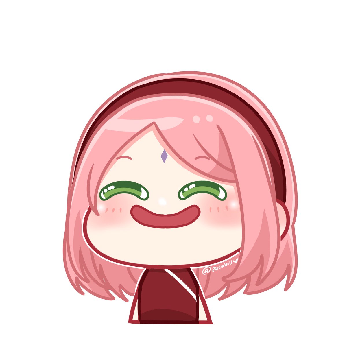 bila_art24's tweet photo. Sorry sakura ,I laughed while adding those tiny tooth details😭🌸#sakuraharuno #SakuraUchiha #sasusaku #chibiart https://t.co/8FjyrjiMyJ