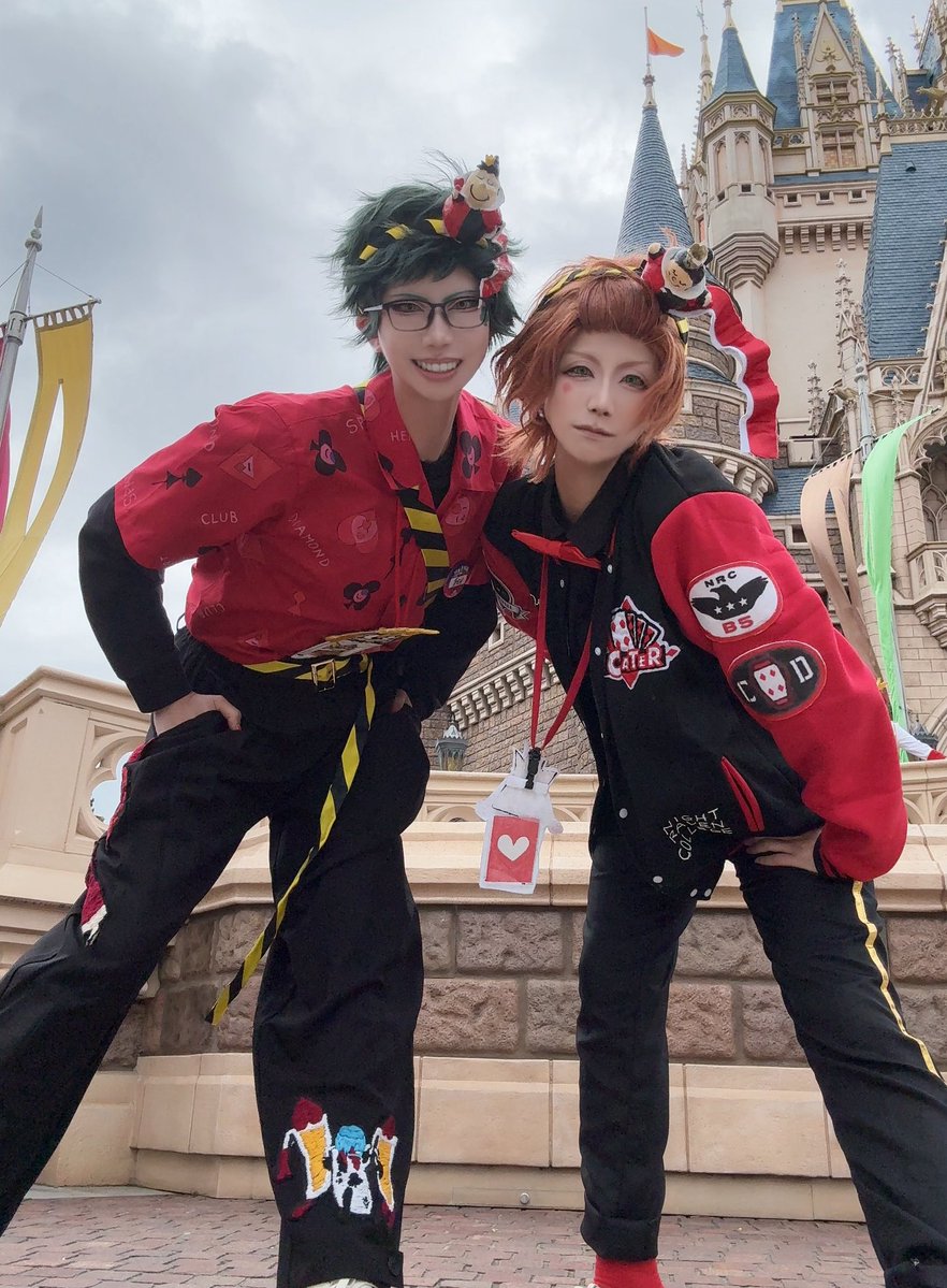 mame_L_M's tweet photo. インパ！！
♣️くんはぴば〜🥳

#Dハロ仮装2026
#Dハロツイステ https://t.co/6wgawaLlAY