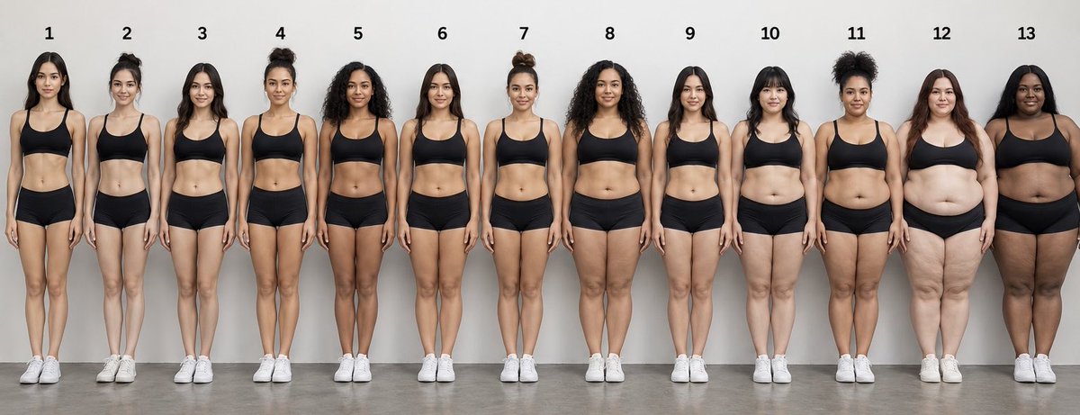 KolaOnX's tweet photo. Be honest… At what point does being “thick” become being “overweight” in your opinion? https://t.co/99dWm6ZHDZ