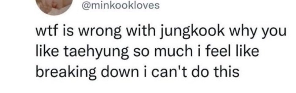crowwkook's tweet photo. yes what is wrong with you jungkook? https://t.co/4RgdqnXL6c