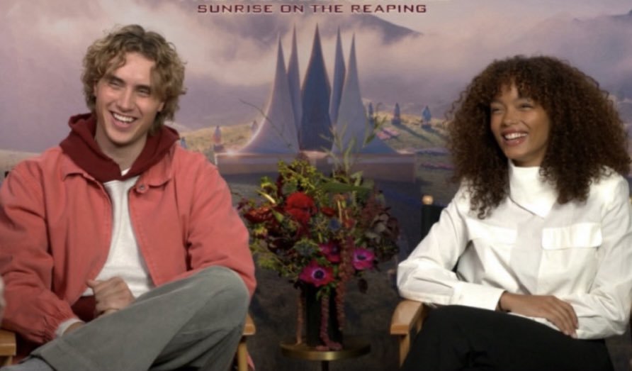 thgfanar's tweet photo. peakzada &amp; mcbenna interviews 
#sunriseonthereaping https://t.co/0e240ms65q
