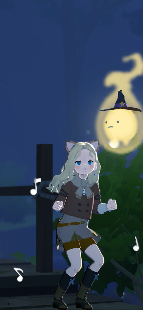 Lau___ro's tweet photo. 【ダンバートン訪れた謎の客】
ここのハロウィン隠し可愛いいい🎃
行っても何も居ないんだけどカメラ撮影すると可愛い幽霊現れて始まるよ👻写真タイム

1箇所目:東釣り場上のダンバートン橋
2箇所目:ダンバートン右下旧釣り場
3箇所目:赤い実って言われるから果実園🍎

#マビモバ #マビノギ https://t.co/rWJyWKdn4x