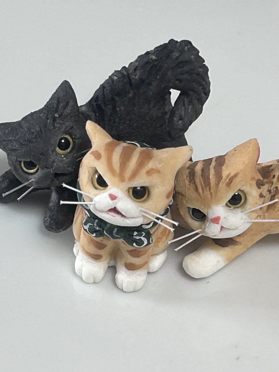 _applecoco's tweet photo. 開催中の
「にゃにまる おおさかねこだらけ展」
大阪近郊の皆様、お近くの皆様どうぞお立ち寄りください。
🐾🐾明日26日まで🐾🐾
（委託にて参加してます） https://t.co/kYsg1zMXSC