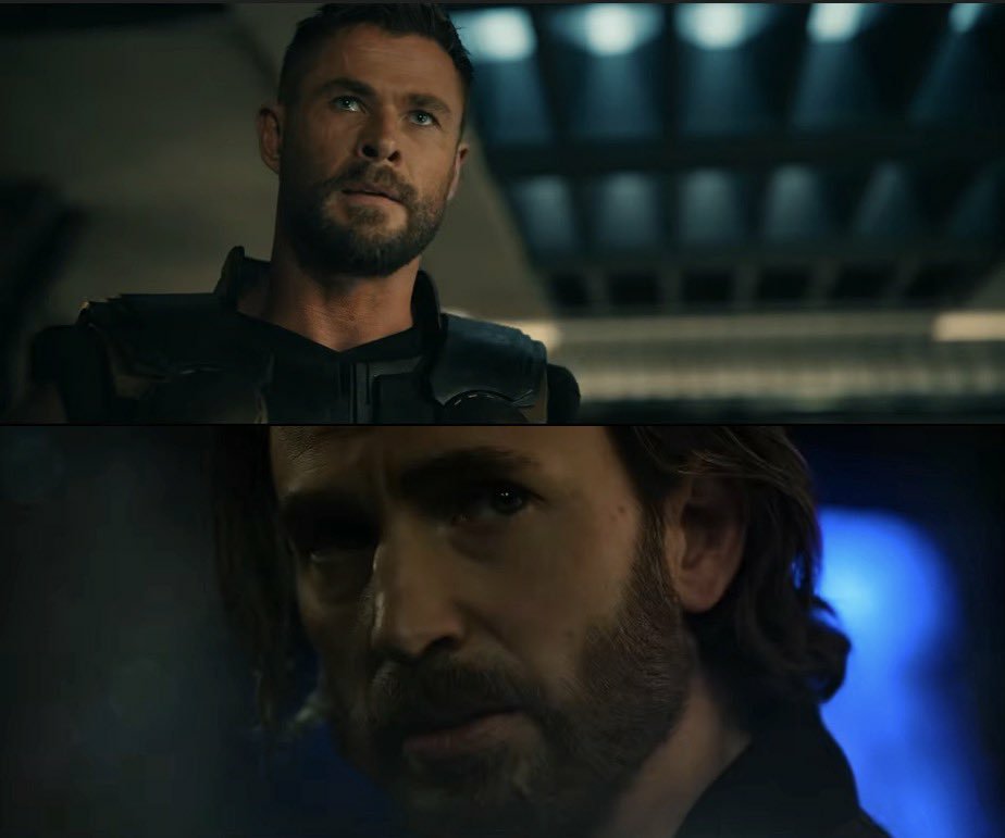 Boxreport's tweet photo. Novo deslumbre de Thor e Steve em 'Vingadores: Doomsday'. https://t.co/4Fus4ObOad