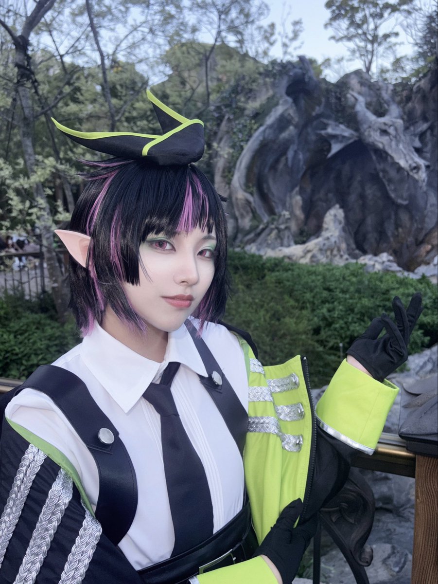 miyama__cos's tweet photo. 🦇⊹ ࣪ ˖   #Dハロ仮装2026 #Dハロツイステ https://t.co/OXm9IJm9S4