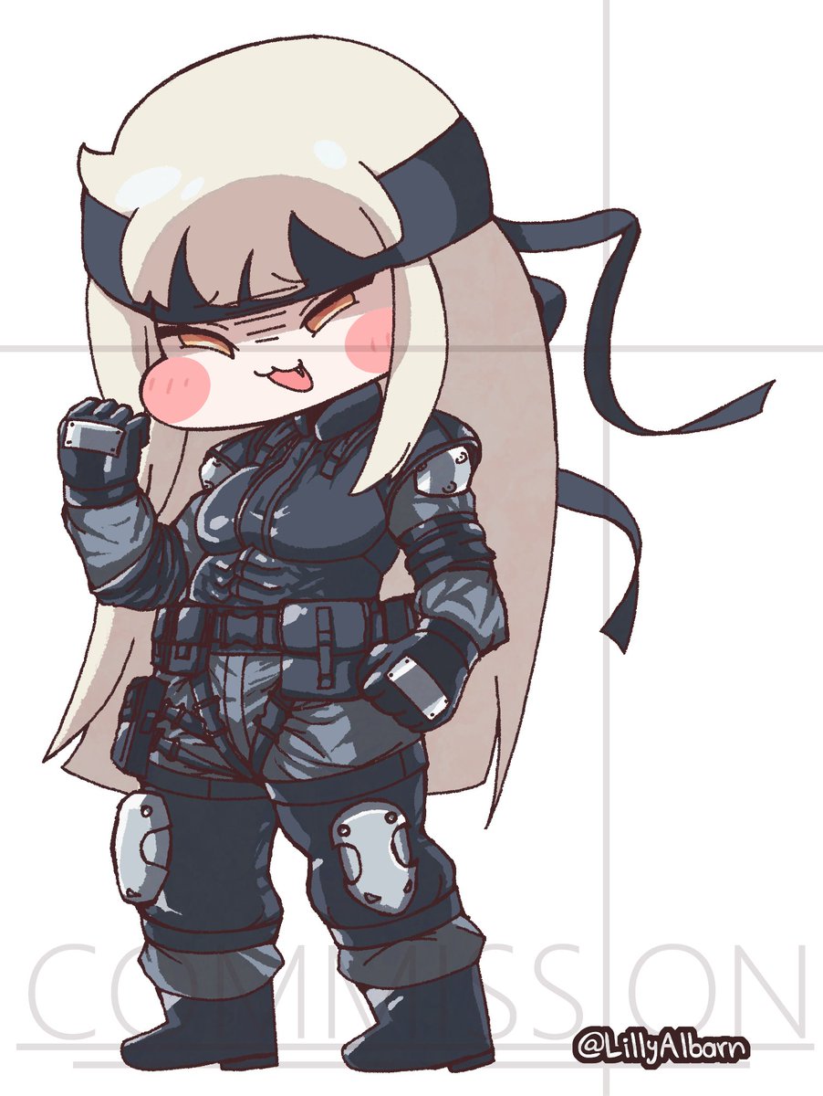 LillyAlbarn's tweet photo. Solid Speaki

#trickcalchibigo #speaki #Trickcal_ReVive #MetalGearSolid https://t.co/1YFOZausAu